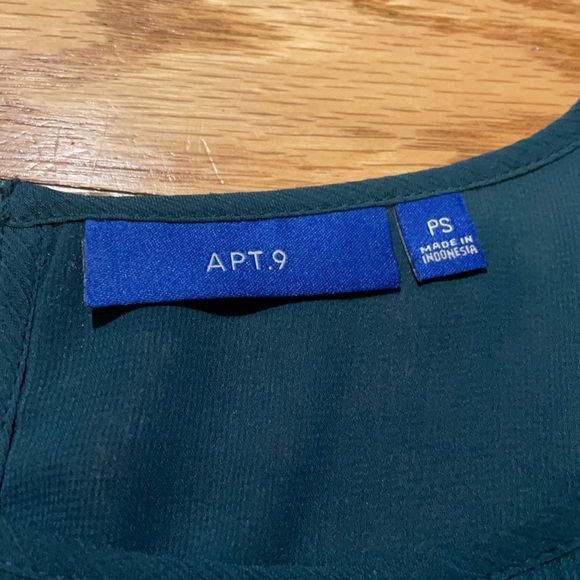 APT 9 Balloon Sleeve Peasant Top - Picture 4 of 7